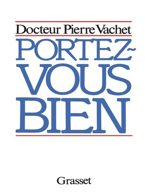 cover image of Portez-vous bien